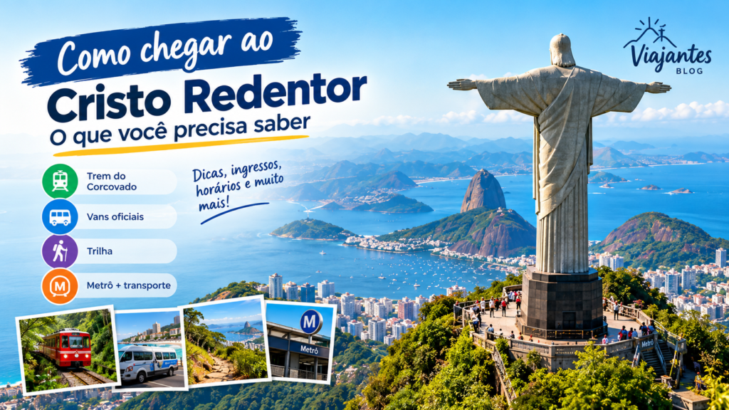 guia para chegar ao cristo redentor